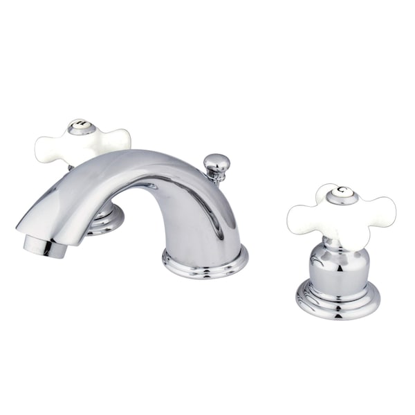 Widespread Bathroom Faucet, Polished Chrome